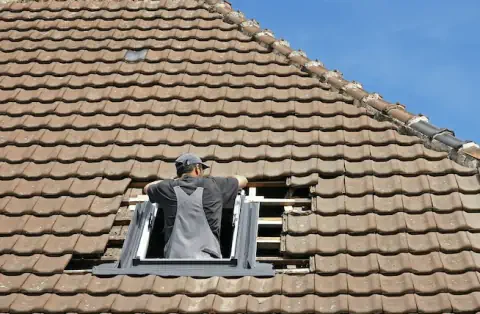 Pose de velux - Marcey-les-Grèves